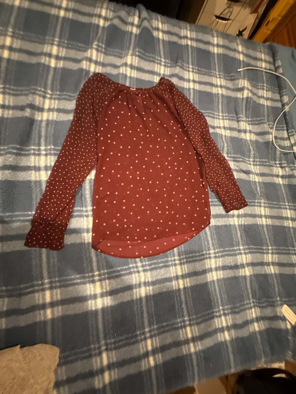 Heimish Full Size Swiss Dot Top - size medium